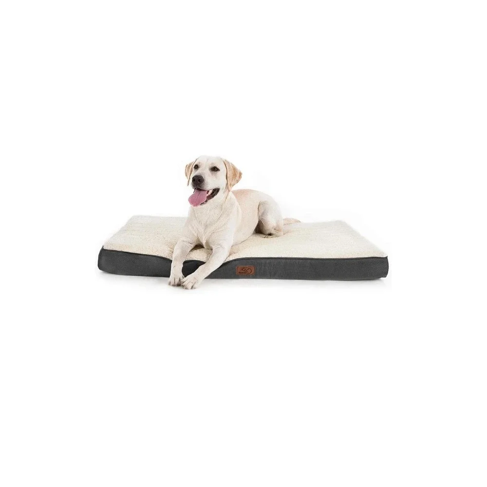 Orthopedic Waterproof Dog Bed for Large Dogs - Removable, Machine Washable Cover